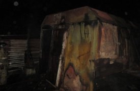 В сгоревшем под Тулой гараже погиб человек