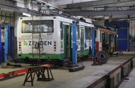 Общественный транспорт Тулы подготовили и утеплили к зиме