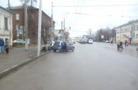 В дтп на перекрестке ул. Советская и ул. Джержинского пострадали все участники аварии