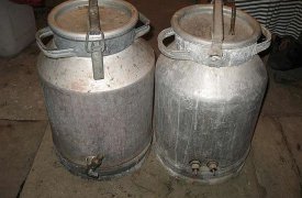Туляк украл у дачника алюминиевый бидон