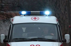 На трассе М2 столкнулись внедорожник «Hover» и грузовик «DAF»