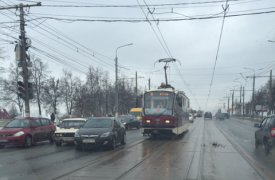 В Туле на пересечении улиц К. Маркса и Пролетарской произошло ДТП