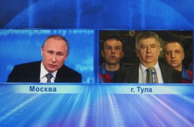 Владимир Путин ответил на второй вопрос туляков: «Гособорон заказ не сокращается»