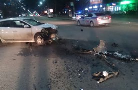 В Туле сильно пьяный водитель устроил ДТП на ул. Маргелова