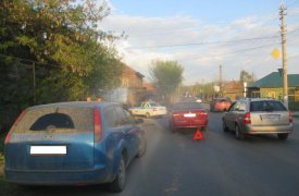 В Туле на ул. К. Маркса автоледи пострадала в ДТП