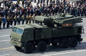 Тульские «Панцири» поучаствовали в параде Победы в Москве