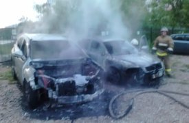Ночью в Туле сгорели «Lexus», «Skoda» и «Chevrolet»
