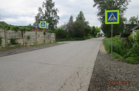 В тульском Скуратово установлены дорожные знаки
