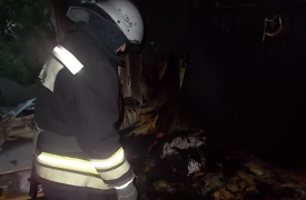 В Киреевском районе жильцы потушили пожар самостоятельно