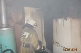Пожар в жилом доме в Киреевске тушили 7 человек