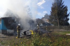 20 человек ликвидировали пожар в жилом доме в Туле
