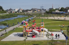 На берегу Упы появится современная спортплощадка