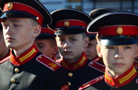 В возрожденном Суворовском училище прозвенел первый звонок