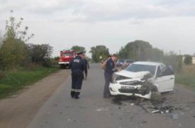 В Донском «Солярис» протаранил «Ниву»