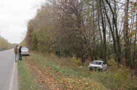 В Тульской области 24-летний водитель влетел в дерево на полной скорости