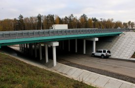 Под Тулой досрочно отремонтировали два путепровода на трассе М2
