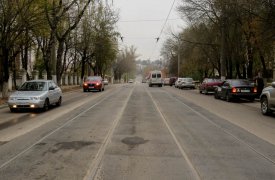 Ремонт трамвайных путей на ул. Тимирязева полностью завершился