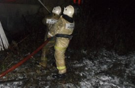 Очередная дача сгорела в Туле