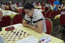 Туляк Владимир Егоров на 2-м месте в международном шашечном рейтинге