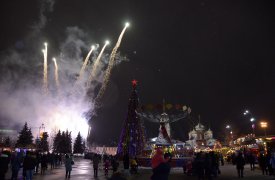 В Туле состоялось торжественное закрытие главной ёлки города