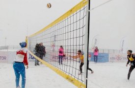 В Туле состоится турнир по пляжному волейболу на снегу