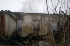 В Ефремовском районе мужчина сгорел на пожаре