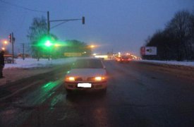 В Тульской области пенсионерка чуть не погибла под колёсами иномарки