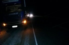 Под Тулой водитель легковушки был госпитализирован после столкновения с фурой