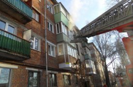 В сгоревшей хрущевке на ул. Оружейной обнаружили труп мужчины
