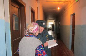 Тульские спасатели предупреждают население об опасности пожаров