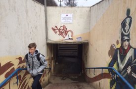 В одном из переходов Тулы тайно установили памятную табличку Александру Колчаку