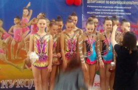 Новомосковские гимнастки привезли призовые места из Коврова