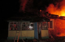 На пожаре в Арсеньевском районе сгорел мужчина