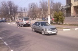 В Новомосковске дорогу не поделили «Газель» и «Нексия»