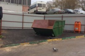 В Туле привели в порядок контейнерную площадку на ул. М. Горького